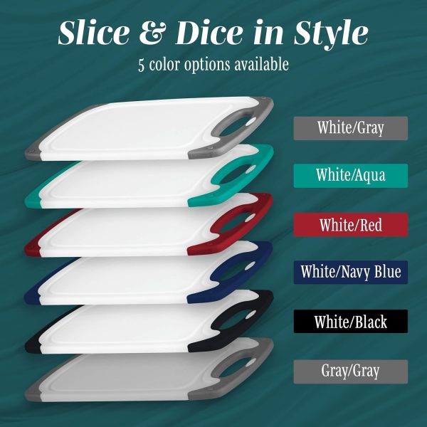Cutting Boards for Kitchen - BPA-Free Chopping Board - Different Sizes & - Image 6