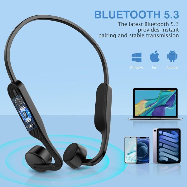 Bone Conduction Headphones Wireless Headphones Bluetooth 5.3 Open Ear - Image 6