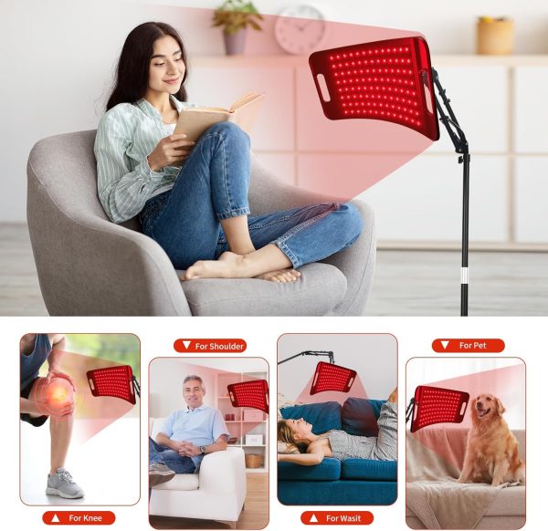 Red Light Therapy Lamp,Infrared Light Therapy with 660nm Visible Red Light - Image 4