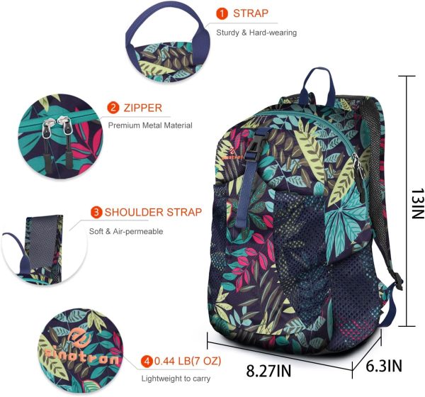 sinotron 22L Lightweight Packable Hiking Backpack, Small Hiking Backpack - Image 2
