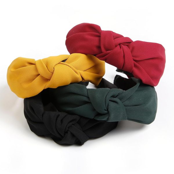 Christmas Headbands for Women Christmas Hair Accessories for Women Knotted - Image 3