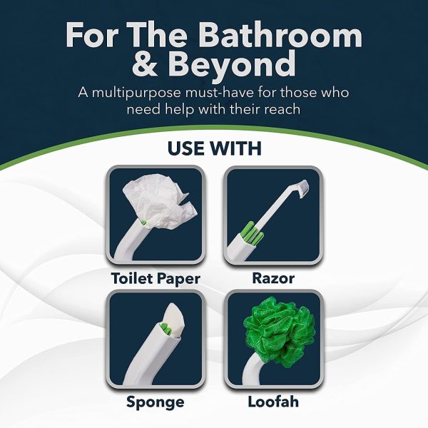 Master Kit - Multipurpose Toilet Aid – 20” Toilet Paper Helper for All - Image 4