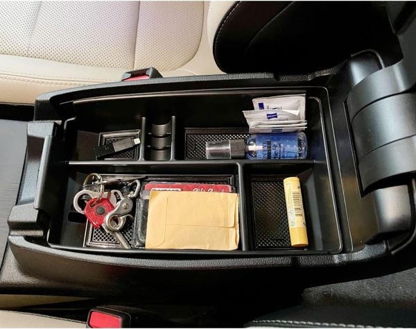 Center Console Organizer Interior Storage Box Fits for Ford Escape 2020 - Image 4