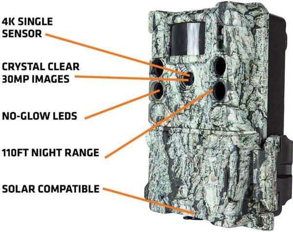 Bushnell Trail Camera CORE S-4K, No-Glow Game Camera with 4K Video and 1.5” - Image 5