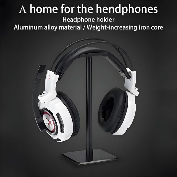Headphone Stand, Universal Aluminum Metal Holder for AirPods Max, HyperX - Image 3