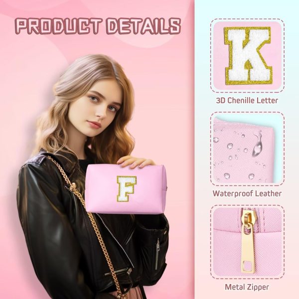 TOPEAST Christmas Gifts - Preppy Makeup Bag, Stocking Stuffers for Girls - Image 4