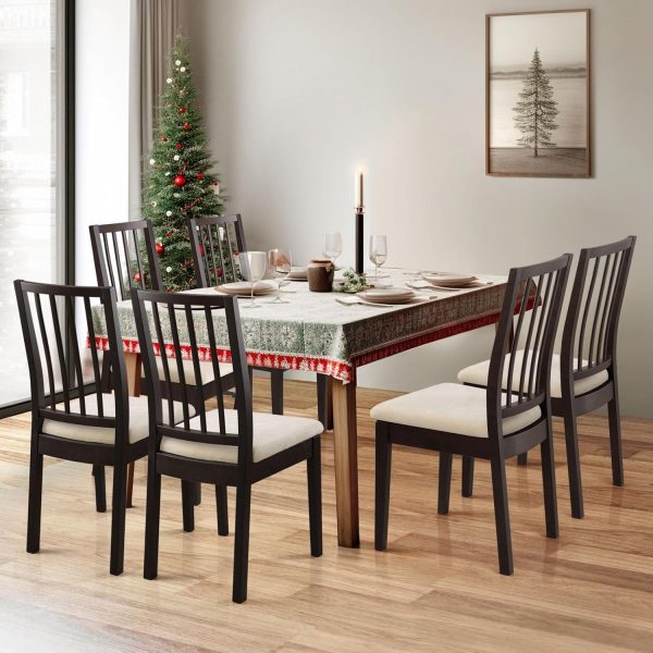 Velvet Stretch Chair Seat Covers, Soft Thick Solid Luxury Dining Chair - Image 6