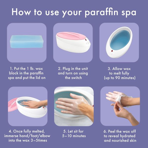True Glow by Conair Paraffin Wax Machine for Hand and Feet - Paraffin Bath - Image 4