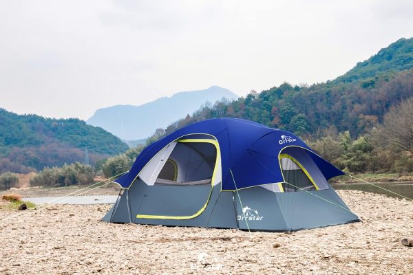 8-Person-Tent-Camping-Tents,Waterproof Windproof Camping Tent Family Tent 4 - Image 3