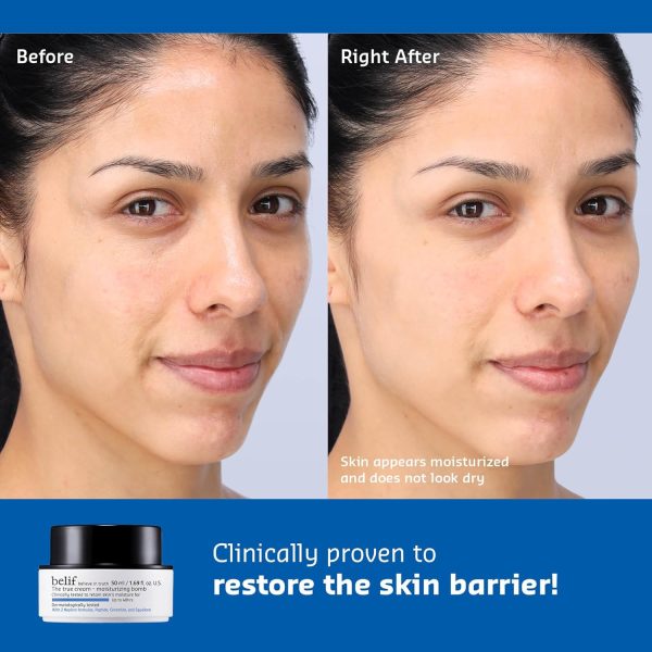 belif The True Cream Moisturizing Bomb | New and Improved | 48hrs of - Image 4