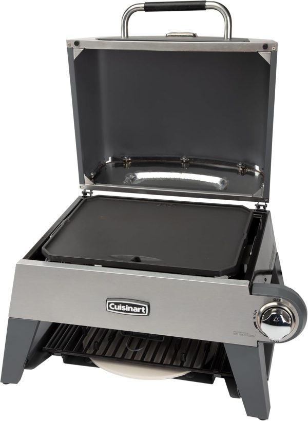 Cuisinart CGG-403 3-in-1 Grill, Griddle and Pizza Oven, Stainless Steel - Image 22