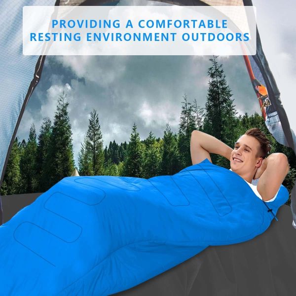 Camping Sleeping Bags for Adults Kids Portable Waterproof Lightweight - Image 6