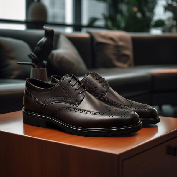 BEAU TODAY Mens Dress Shoes, Business Casual Oxford Shoes for Men, Formal - Image 2