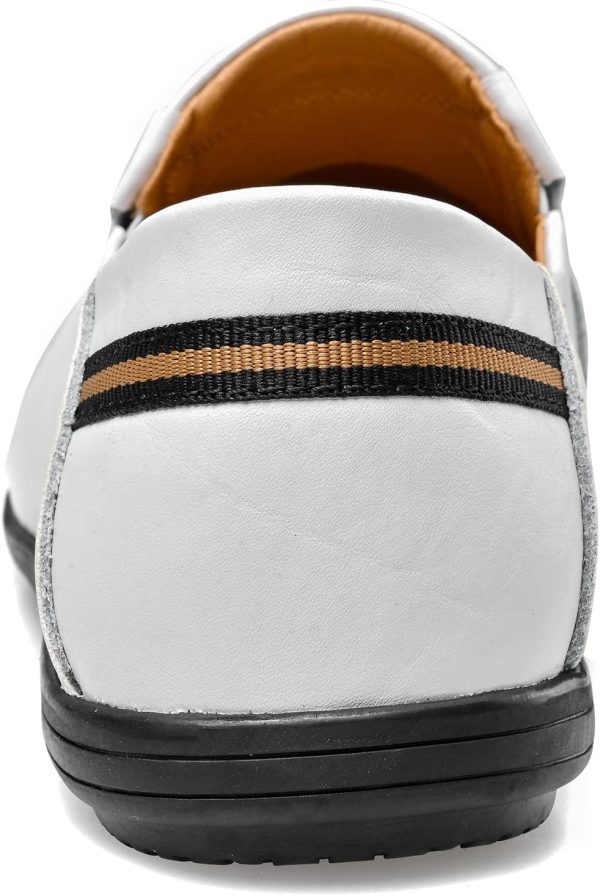 Loafer Premium Genuine Leather Men's Casual Shoes Slip On Mens Driving - Image 3