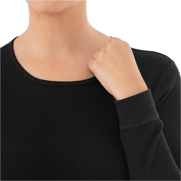 Fruit of the Loom womens Micro Waffle Premium Thermal Set - Image 5