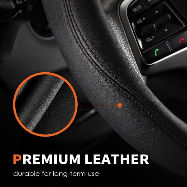 HOTOR Car Steering Wheel Cover - Universal Car Accessory for Diverse Cars, - Image 5