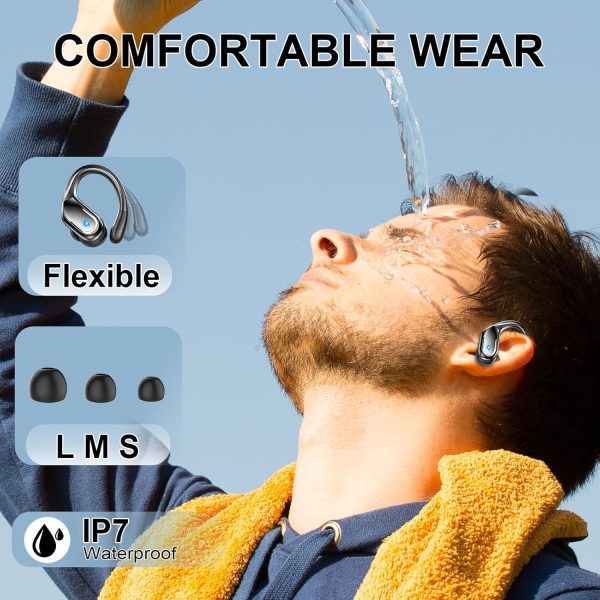 Wireless Earbuds Sport, Bluetooth 5.4 Headphones 2024 Bluetooth Earbuds - Image 4