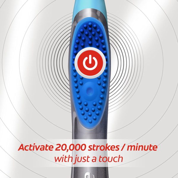 Colgate 360 Vibrate Deep Clean Battery Operated Toothbrush Pack, Disposable - Image 3