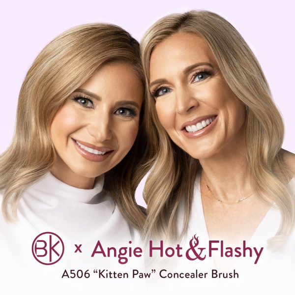 BK BEAUTY BRUSHES - ANGIE HOT & FLASHY A506 CONCEALER - Viral "Kitten Paw" - Image 6