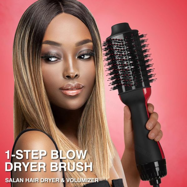 Hot Air Brush Hair Brush Dryer Blow Dryer Brush in One Step 4 in 1 Styling - Image 6