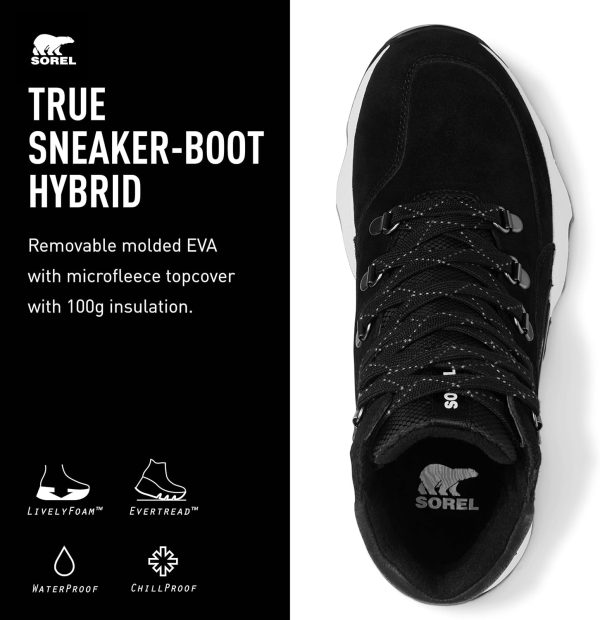 Sorel Women's Kinetic Impact Conquest Waterproof Shoes - Image 4