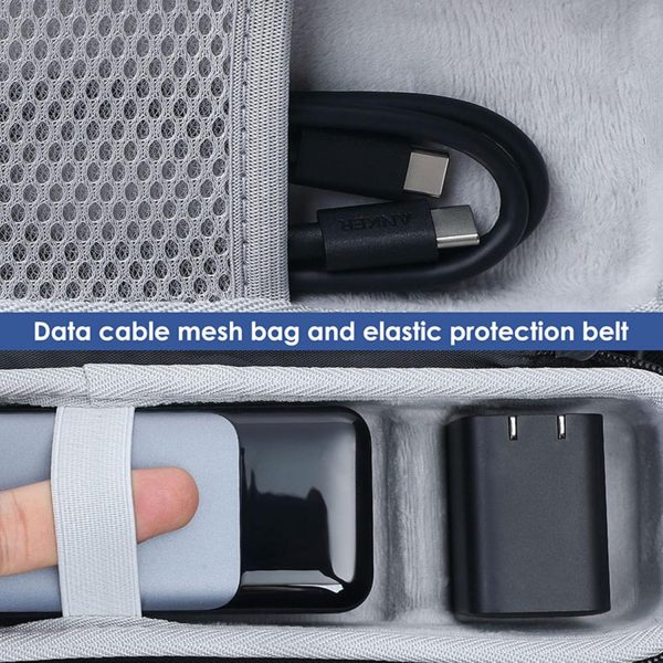 EVA Travel Case Storage Bag Accessories for Anker Prime 27650mAh (250W) - Image 4
