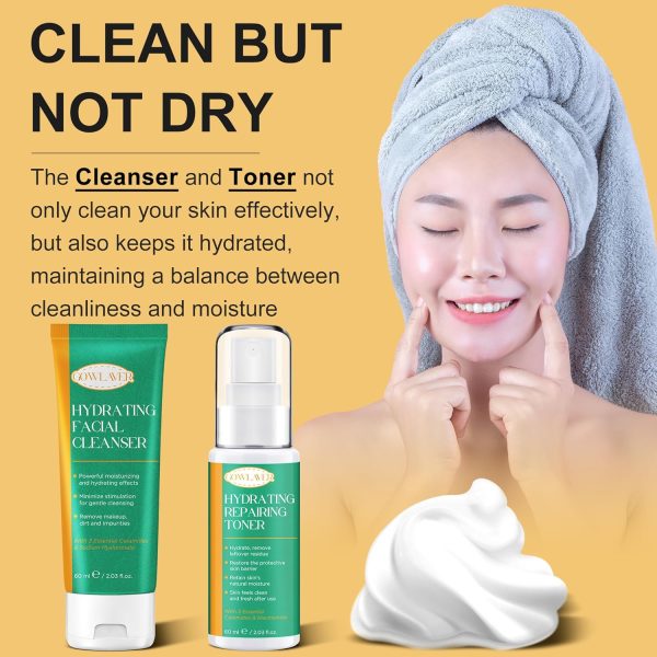 Professional Anti-Aging Korea Skin Care Set Kit,Niacinamide Retinol - Image 3
