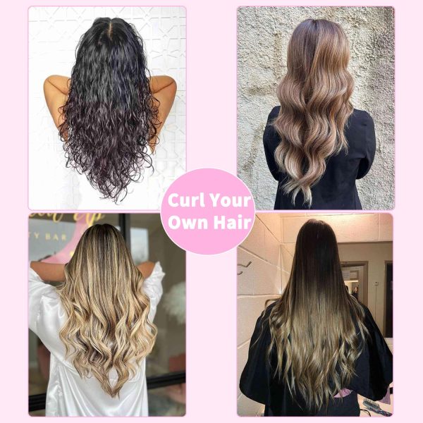 8PCS Heatless Hair Curler, Satin Heatless Hair Curler 4 Sets, Hair Rollers - Image 4