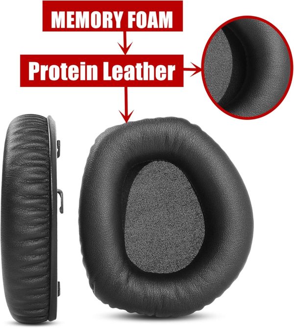 Upgrade Earpads Ear Cushion Protein Leather RS165 RS175 Replacement - Image 3