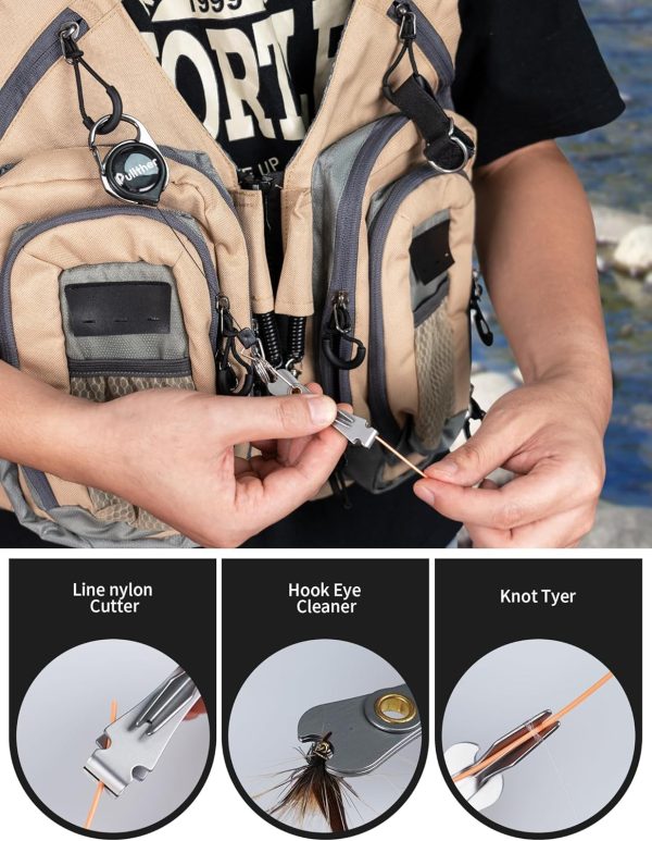 Fly Fishing Accessories 8 PCS,Fly Fishing Forceps,Tippet Holder,Fishing - Image 7