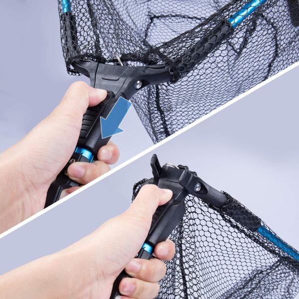 Fishing Landing Net, Fishing Pliers, Hook Remover, Fish Gripper Kit,Kayak - Image 6