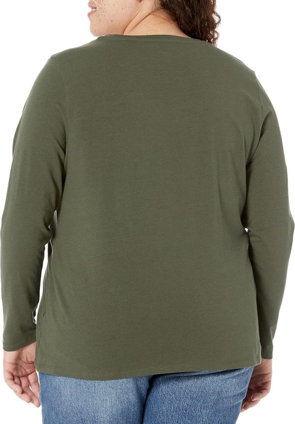 Amazon Essentials Women's Classic-Fit Long-Sleeve Crewneck T-Shirt - Image 7