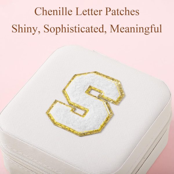 Parima Small Jewelry Box for Girls, Travel Initial Jewelry Box for Girls | - Image 4