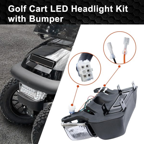 Golf Cart Deluxe Light for Club Car Precedent Electric 12V Street Legal - Image 6