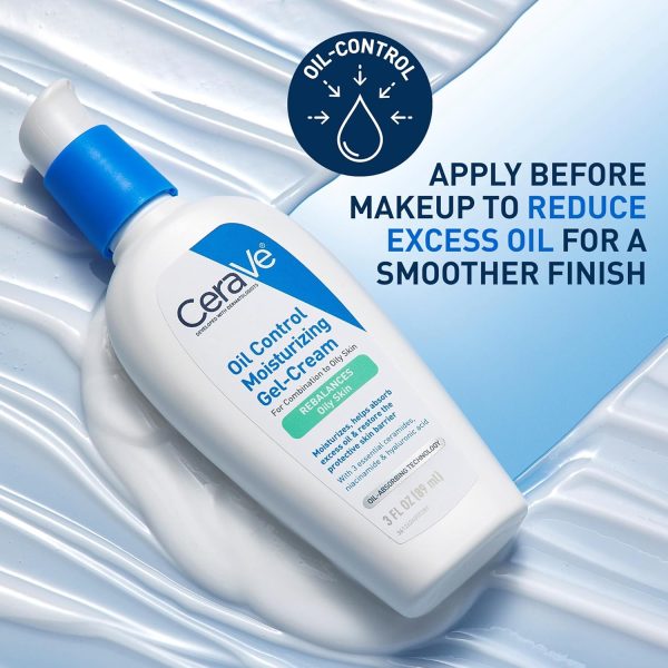 CeraVe Oil Control Moisturizing Gel-Cream | Face Moisturizer for Oily Skin - Image 6