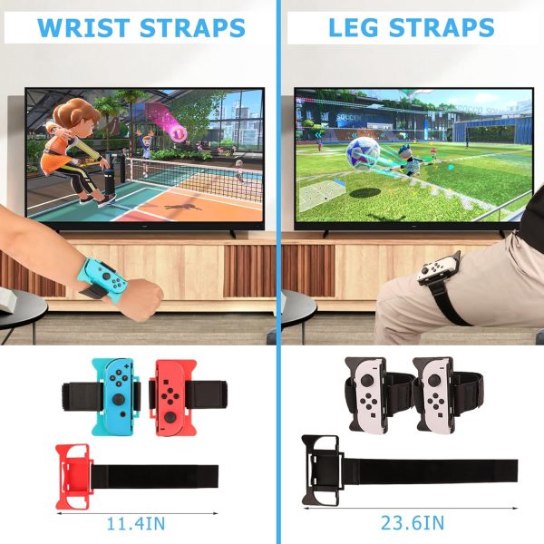 EOVOLA 18 in 1 Accessories Kit for Nintendo Switch / OLED Sports Games, - Image 6