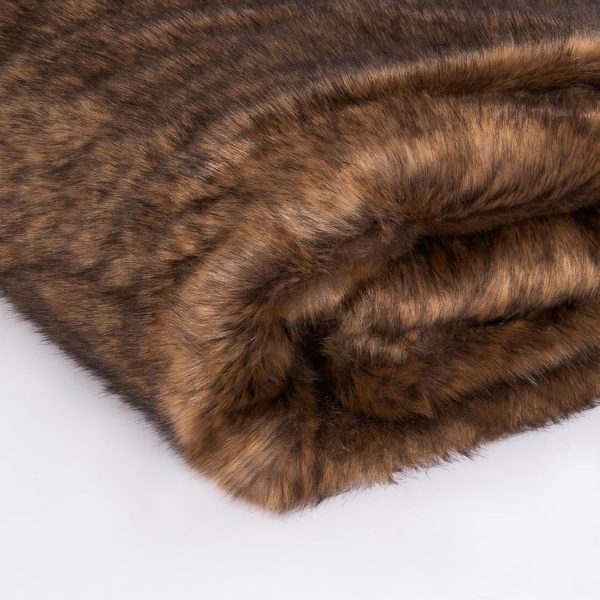 Best Home Fashion Heavyweight Super Soft Luxury Faux Fur Throw Blanket - - Image 3