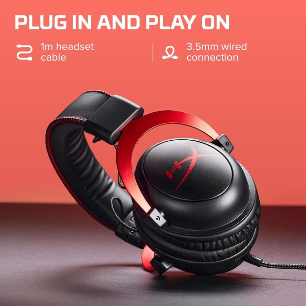HyperX Cloud II - Gaming Headset, 7.1 Surround Sound, Memory Foam Ear Pads, - Image 5