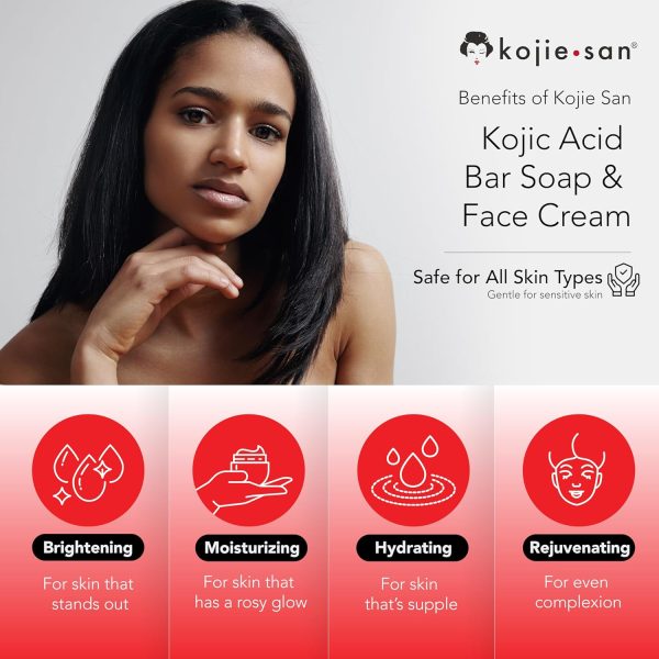 Kojie San Skincare Bundle - Facial Brightening Set with 2 Bars of Kojic - Image 6