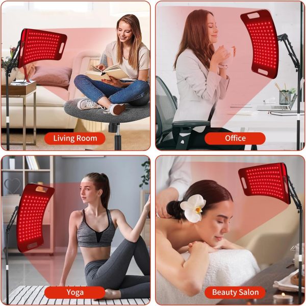 Red Light Therapy Lamp,Infrared Light Therapy with 660nm Visible Red Light - Image 3