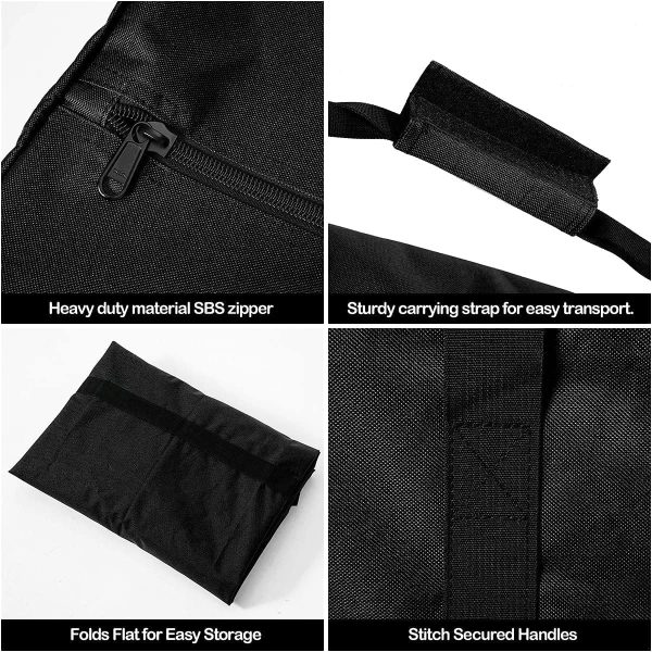 INFANZIA Duffel Travel Sports Equipment Bag, Long Luggage Bag with Upgrade - Image 5