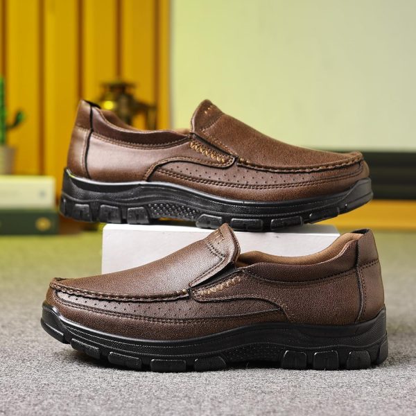 COSIDRAM Mens Casual Loafers Shoes Lightweight Luxury Comfort Bussiness - Image 5