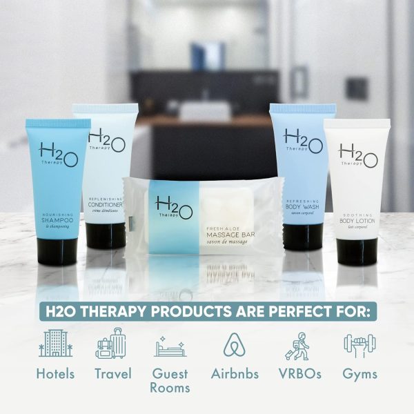 H2O Therapy Hotel Soaps and Toiletries Bulk Set | 1-Shoppe All-In-Kit - Image 2