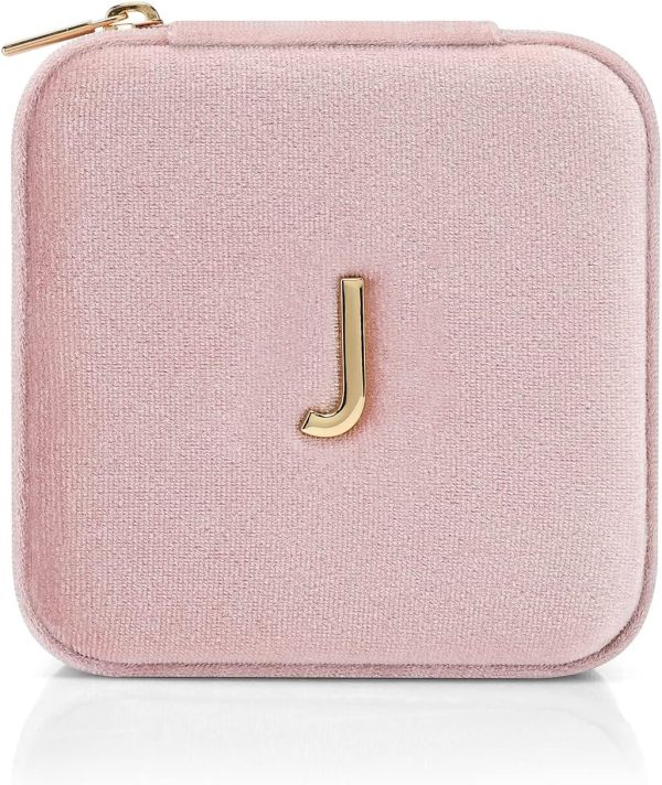 Vlando Small Travel Jewelry Box Organizer Display Case for Rings Earrings - Image 6