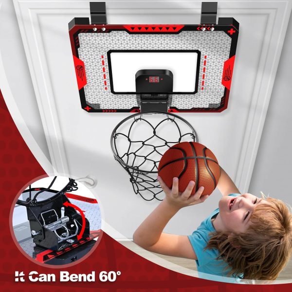 Indoor Basketball Hoop for Kids 5 6 7 8 9 10+Years Old Boys,Mini Basketball - Image 3