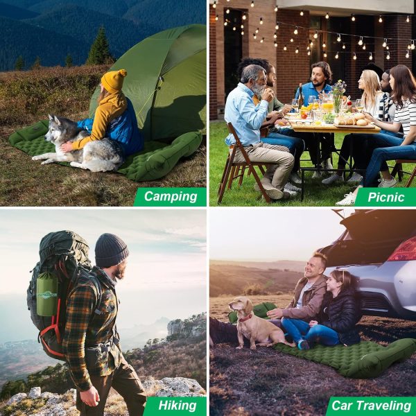 WANNTS Sleeping Pad, Ultralight Inflatable Sleeping Pad for Camping, - Image 6
