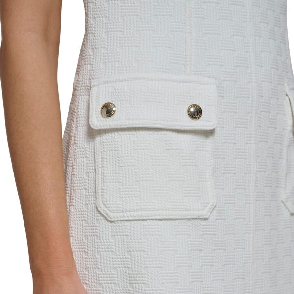 Tommy Hilfiger Women's Mini Jacquard Pocket Knit Dress - Image 4