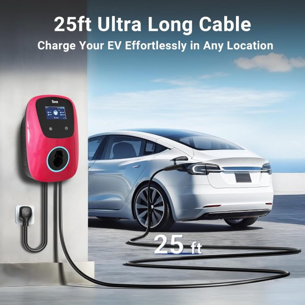 Tera Electric Vehicle Charger for Tesla: J1772 EVs ETL Certified Level 2 48 - Image 5