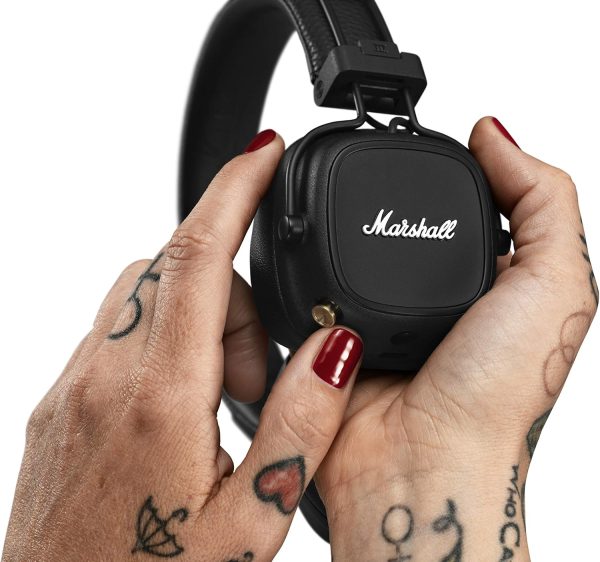 Marshall Major IV On-Ear Bluetooth Headphone, Black - Image 9