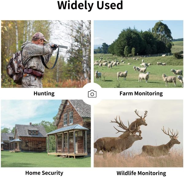 20MP Mini Trail Camera,1080P Hunting Trail Camera with No Glow 940nm Night - Image 8